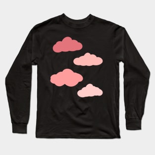 Pink Clouds Long Sleeve T-Shirt